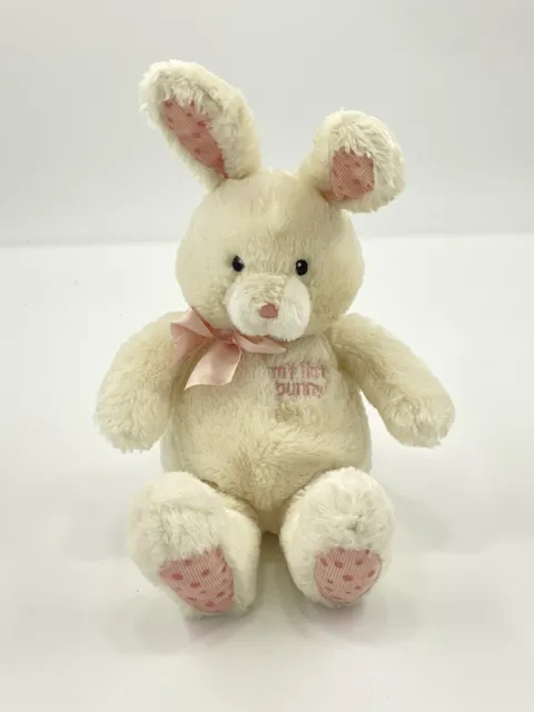 Gund Baby My First Bunny Pink White Plush Stuffed Animal Toy Number 36431