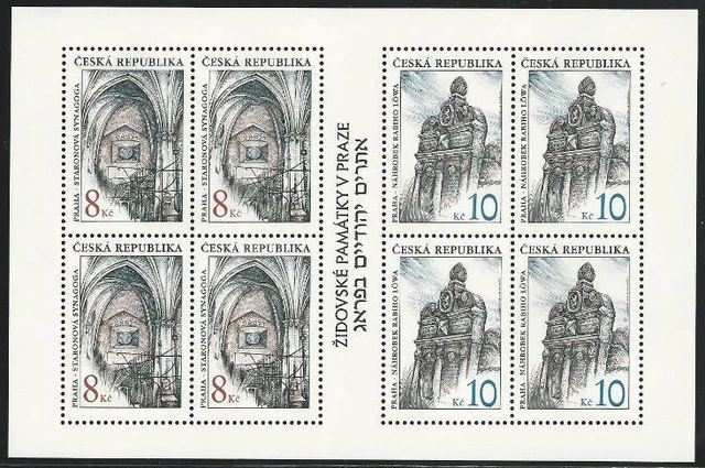 Tschechische Republik aus 1997 ** postfrisch Kleinbogen MiNr.142-143 - Heimat!