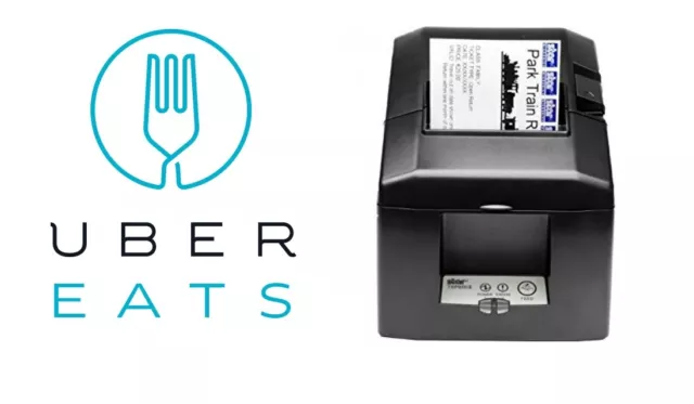 Uber Eats 100% compatible Bluetooth Receipt Printer  - Star TSP654IIBI