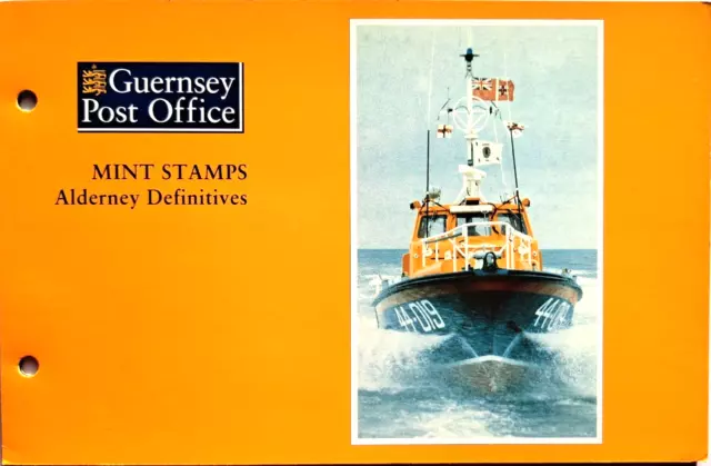 Alderney 1990, Definitives, Presentation Pack Mint Stamps