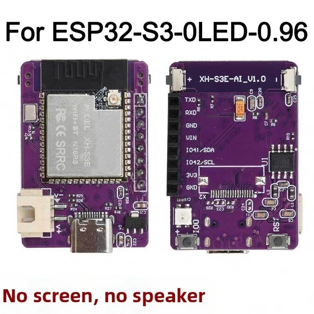 DEVELOPMENT BOARD FOR ESP32 S3 N16R8 with 096 Inch For OLED and Dual ...