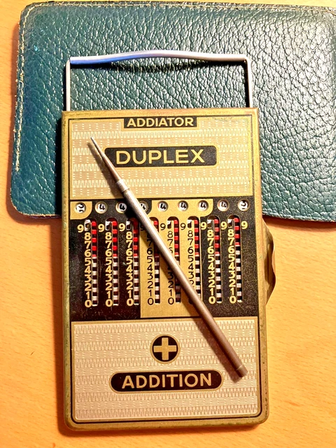 Évolution De Calculatrice De Vintage D'abaque De Calcul Et De GA