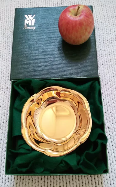 Wmf Germany 24 Carat Gold-Plated Bowl Boxed