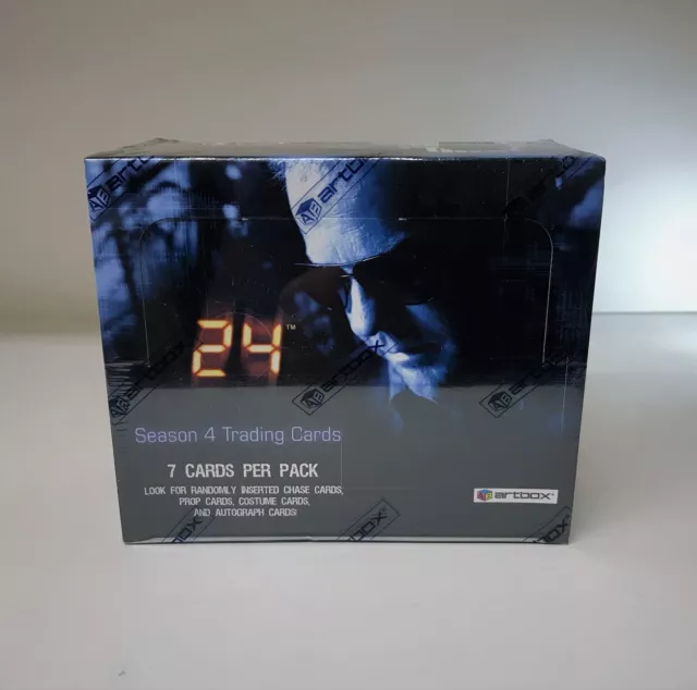 24 Twenty Four Season 4 - Sealed Trading Card Hobby Box - Artbox 2006