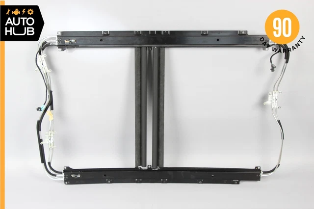 Mercedes W221 S63 S550 Panoramic Pano Sunroof Guide Rail Frame Track Suede OEM