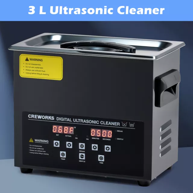 P4820  iSonic® Ultrasonic Cleaner P4820, 2.6Qt/2.5L, 60W
