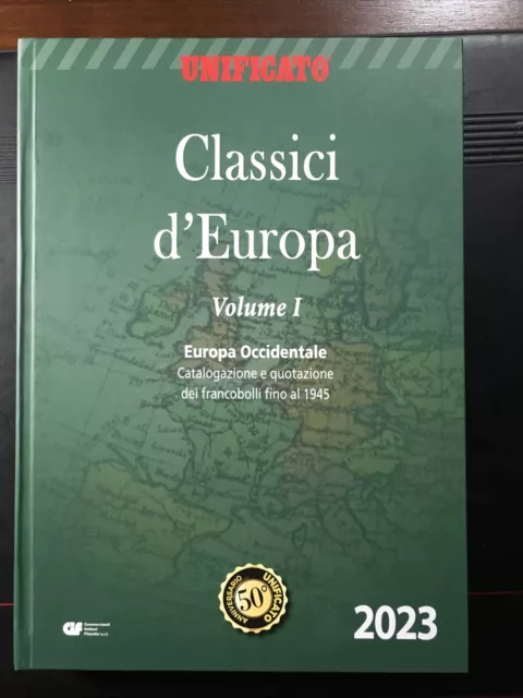 Catalogo 2023 Europa Classici Unificato Nuovo Vol 1 60€