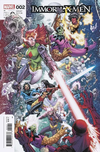 Immoral X-men #2 2023 Unread Todd Nauck Variant Cover Marvel Comic Book