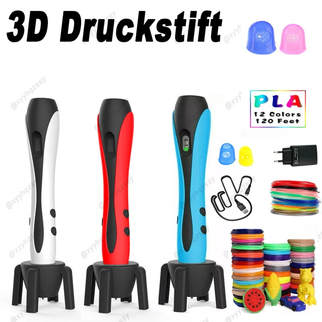 Set di Penne Creative Fai da Te Con Numeri Inglesi, Macaron, 6 Colori - Carine, Kawaii, Divertenti - Inchiostro Gel Retrattile, a Sfera, 0,5 mm, Nero