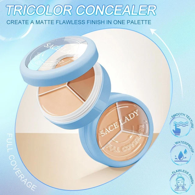 Corrector tricolor SACE DAMA Corrector ligero natural impermeable'