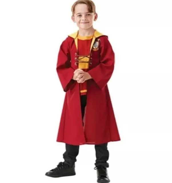 Rubie's Harry Potter Gryffindor Quidditch Robe Child Fancy Dress