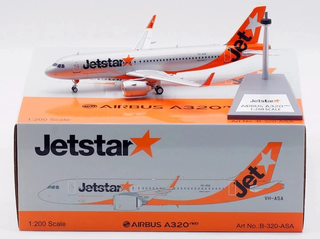 NGmodels 1/400 Jetstar A320-200 VH-VFJ INFLIGHT 200 1:200