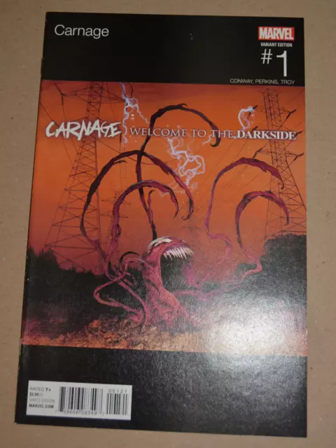 Carnage #1 Hip Hop Ariel Olivetti Variant Cover Raw Marvel Comics