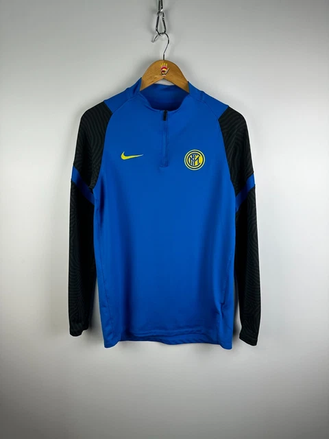 Internazionale Inter Football Soccer Track Jacket Long Sleeve Nike Size M