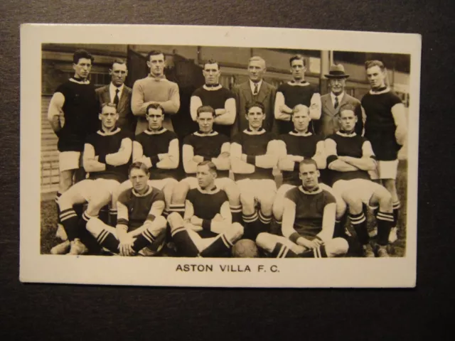 D C Thomson Pals Magazine    Football Teams Aston Villa F C 1922 Team Photo