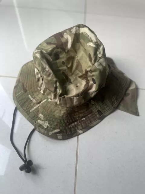 MTP Camo  Bush Hat British Army Boonie Jungle Sun Camo Mil Surplus UK Size56