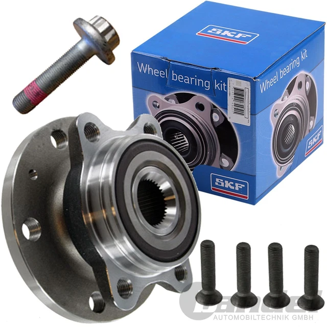 SKF Roue + Moyeu de Prémontées Kit Roulements AVANT GAUCHE/R pour Audi A4 B8 8K
