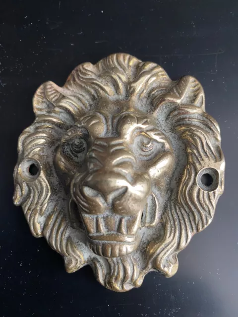 Tete De Lion En Bronze, Empire