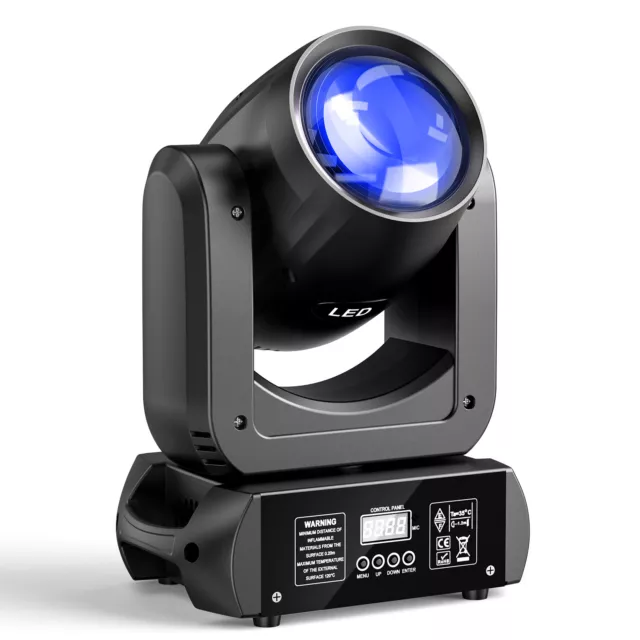 2x LED Beam Moving Head 18 Prisma +8 Goboes DMX 150W Bühnenlicht dj Lichteffekt 2