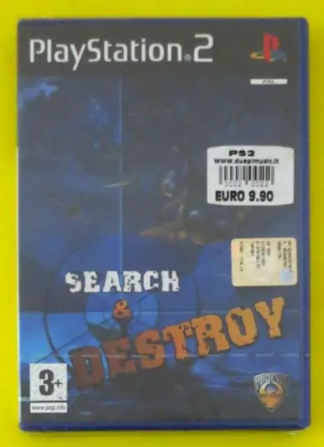 SEARCH & DESTROY - Gioco Videogioco Playstation 2 PS2 ITA NUOVO SIGILLATO [g07]