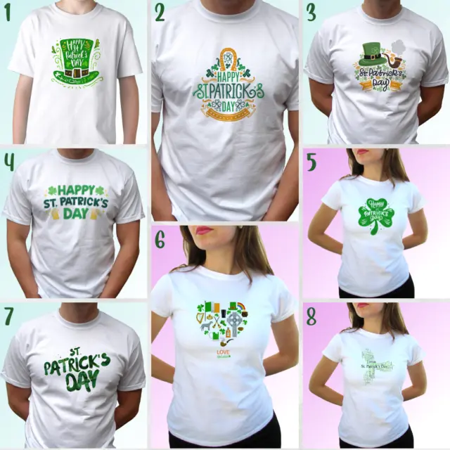 Ireland St Patricks Day t shirt funny lucky top shamrock party joke gift tee