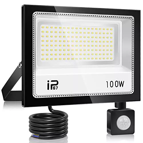 Projecteur LED 100W IP66 Imperméable Spot LED Extérieur 8000LM