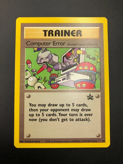 Computer Error 16 | Black Star Promo | Pokemon Card | Near Mint
