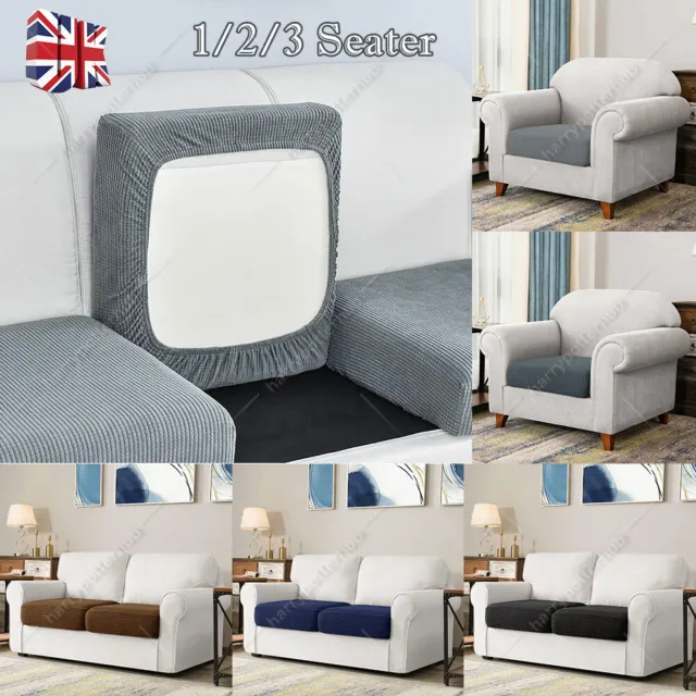 Sofa Seat Cover Covers Seater Couch Slipcover Cushion Elastic Settee Protector