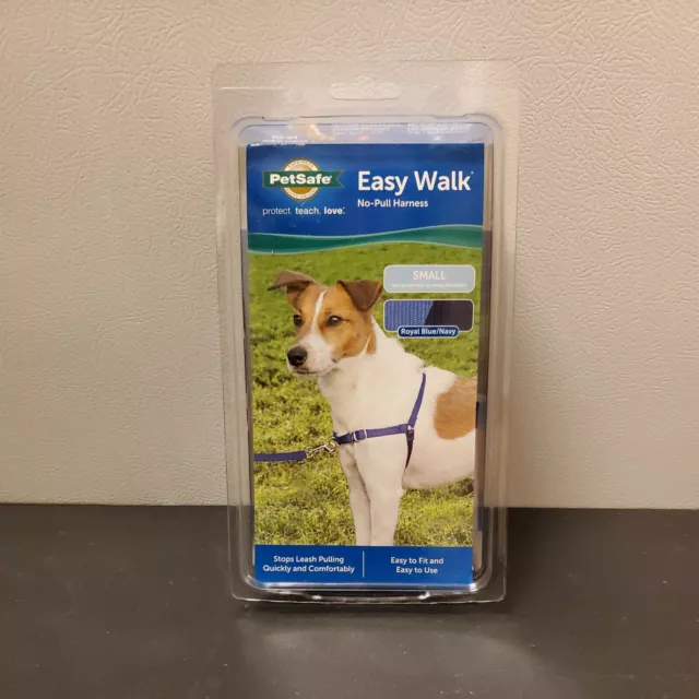 Premier Gentle Leader Easy Walk Dog Harness Small Royal Blue NIP