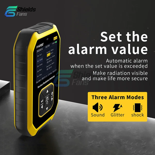 FNIRSI GEIGER COUNTER Nuclear Radiation Detector Dosimeter