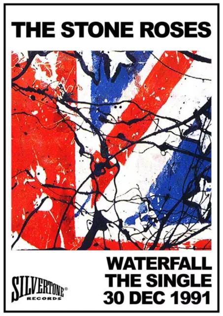 The Stone Roses A4 Print Waterfall Poster Wall Art Album CD