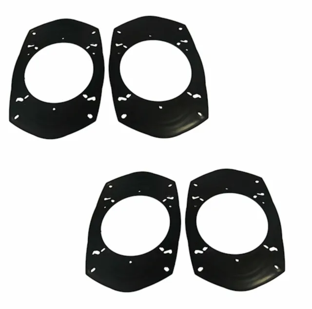 4pcs Universal 6x9 5x7 6x8 to 5.25 6.5 Inch Car Boat Speaker Adapter Plate