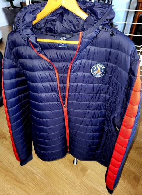 PSG * BLOUSON doudoune capuche PSG Paris St-Germain XL EN PARFAIT ETAT EUR  19,99 - PicClick FR