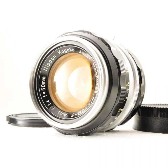 NIKON NIPPON KOGAKU NIKKOR-S Auto 50mm f/1.4 Standard Lens *Near