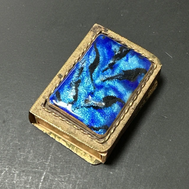 Broche Ancienne Créateur, Art Déco Nouveau, Feuillage En Plaqué Or 18 Carats (750)