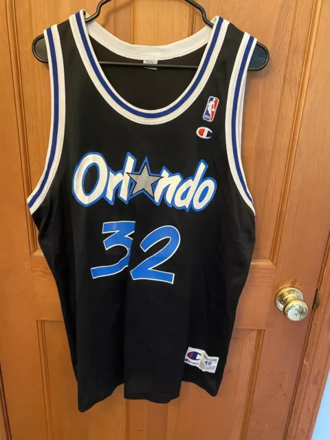 Standout Vintage — Rare 90's Vintage Champion SHAQUILLE O'NEAL Orlando  Magic Basketball Jersey Sz: Youth X-LARGE
