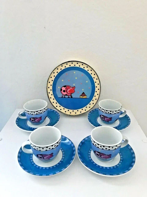 Coffret 4 tasses à café - Arts de la table