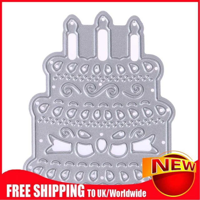 Kerze Kuchen Stanzen Metall Schneidformen in Scrapbooking Prägeordner