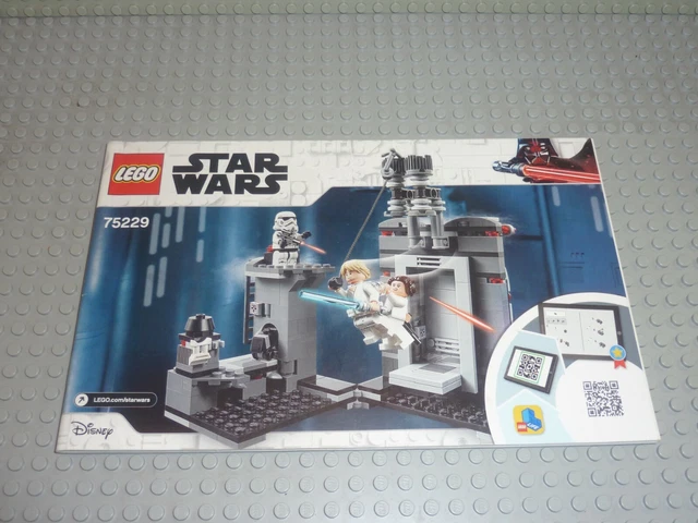 LEGO NOTICE DE Montage Instruction Star Wars / 75229 Death Star Escape ...