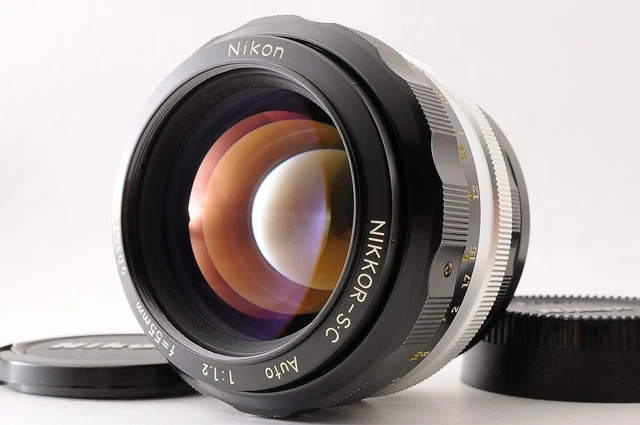 【TOP MINT】NIKON Non AI NIKKOR S.C Auto 55mm F/1.2 MF Standard F Mount Lens JAPAN
