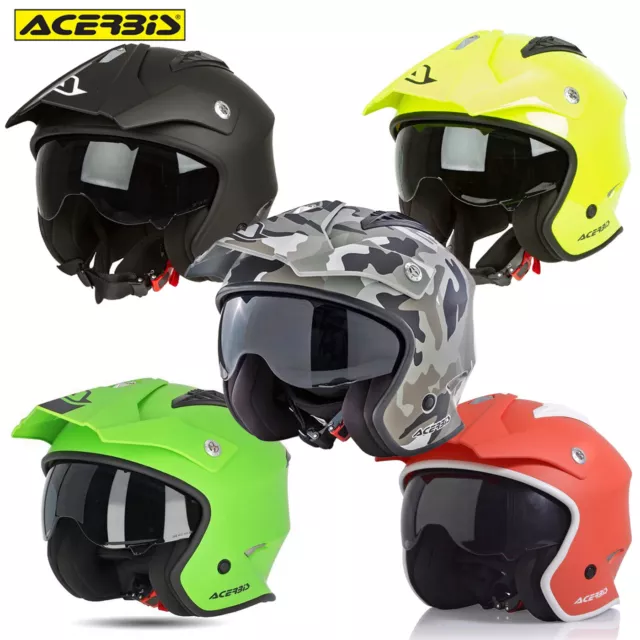 Casco Moto Jet Doppia Visiera Motocubo Top Cube Nero Opaco Pelle Marrone  Vendita Online 