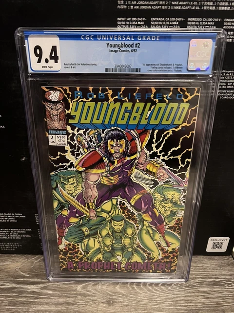 Youngblood #2 - CGC 9.4 1st Appearance of Prophet and Shadowhawk
