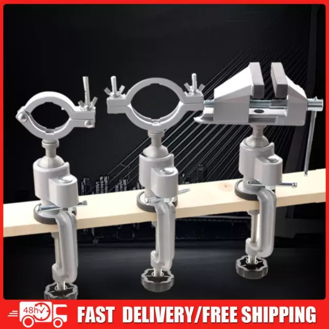 Adjustable Micro Vise 360 Degree Rotating Practical for Drill Grinder Tool Stand