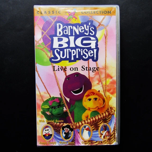 Barney S Big Surprise South Africa Children S Vhs Video Tape 1998 Barney S Big Surprise South Africa Children S Vhs Video Tape 1998