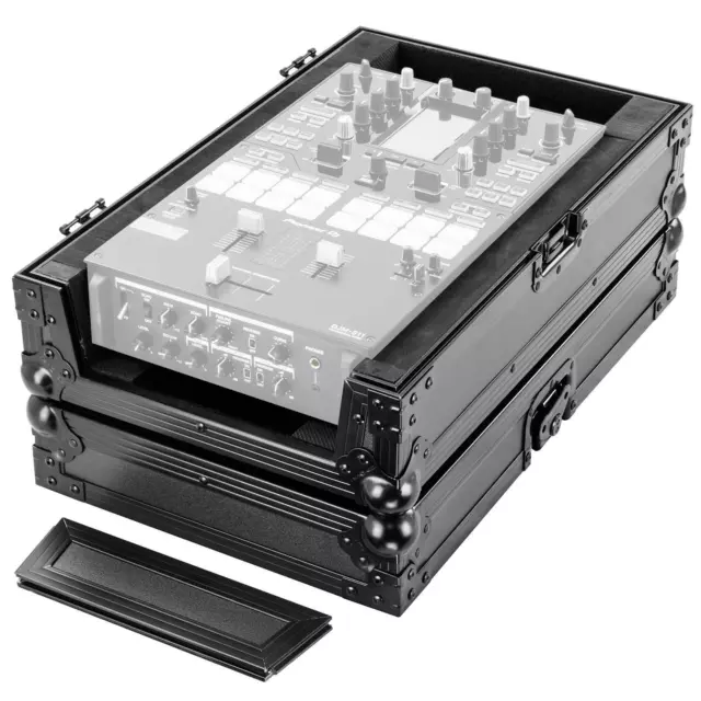 Odyssey FZDJMS11BL Flight Road Case in Black to fit Pioneer DJM-S11 Mixer idjnow