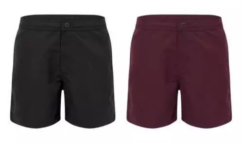 Korda Bekleidungssortiment schnell trocknende Shorts burgundisch & schwarz - alle Größen