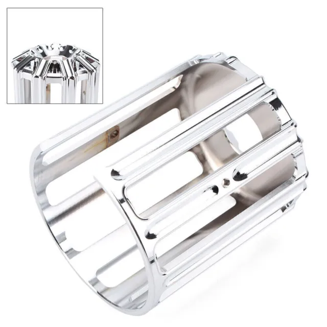 1X Chrome Oil Filter Cover Cap For Harley Breakout Electra Glide Dyna Fatboy