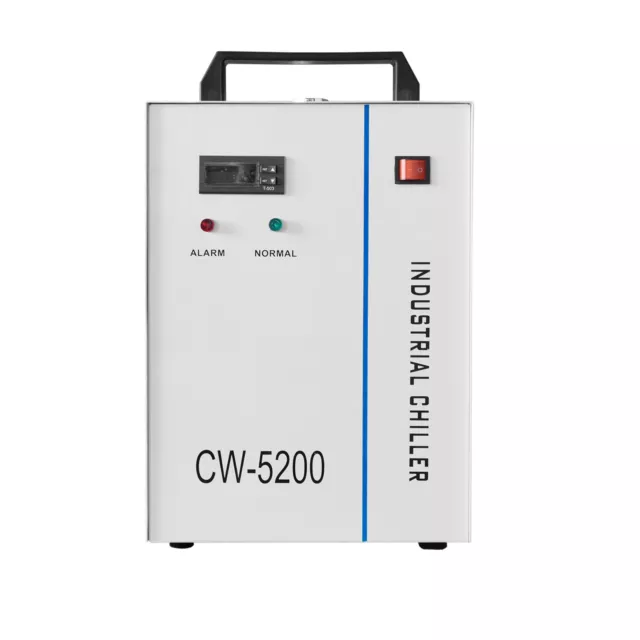 CW-5200 Refroidisseur d'Eau Industriel de 6L Réservoir pour CO2 Laser Tube