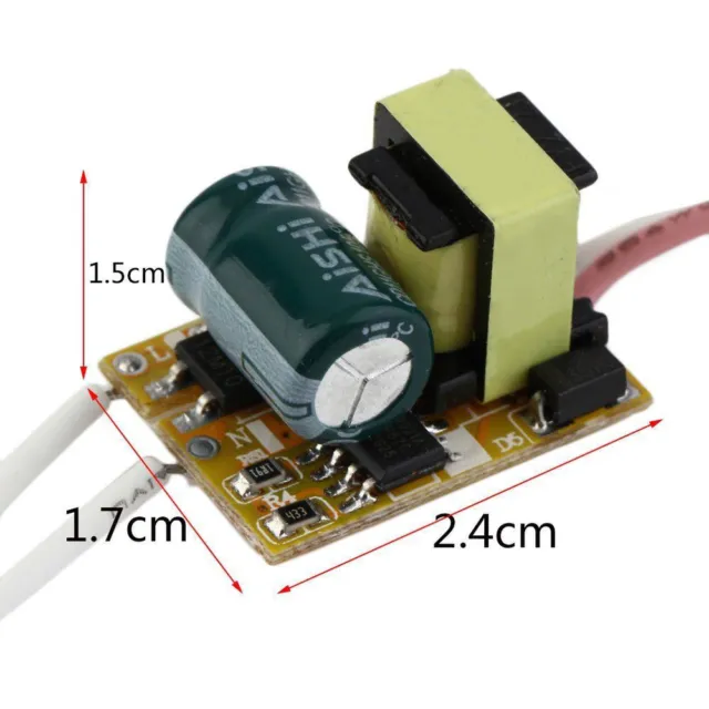 Controlador LED de corriente constante de alimentación de CA 85-265V 1x3W CC 9-12V 100MA BSG