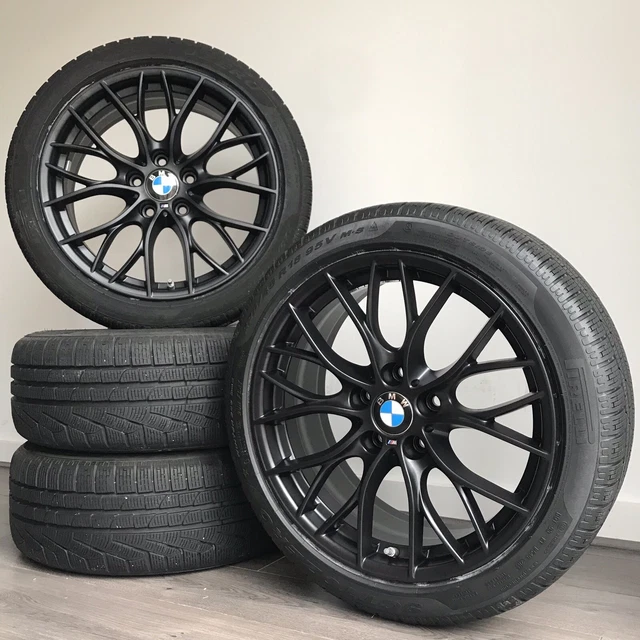 GENUINE BMW 3 4 SERIES 18 405M Winter Wheels And Tyres Pirelli